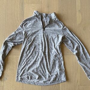 Gray Quarter-Zip Pullover - Old Navy Active
